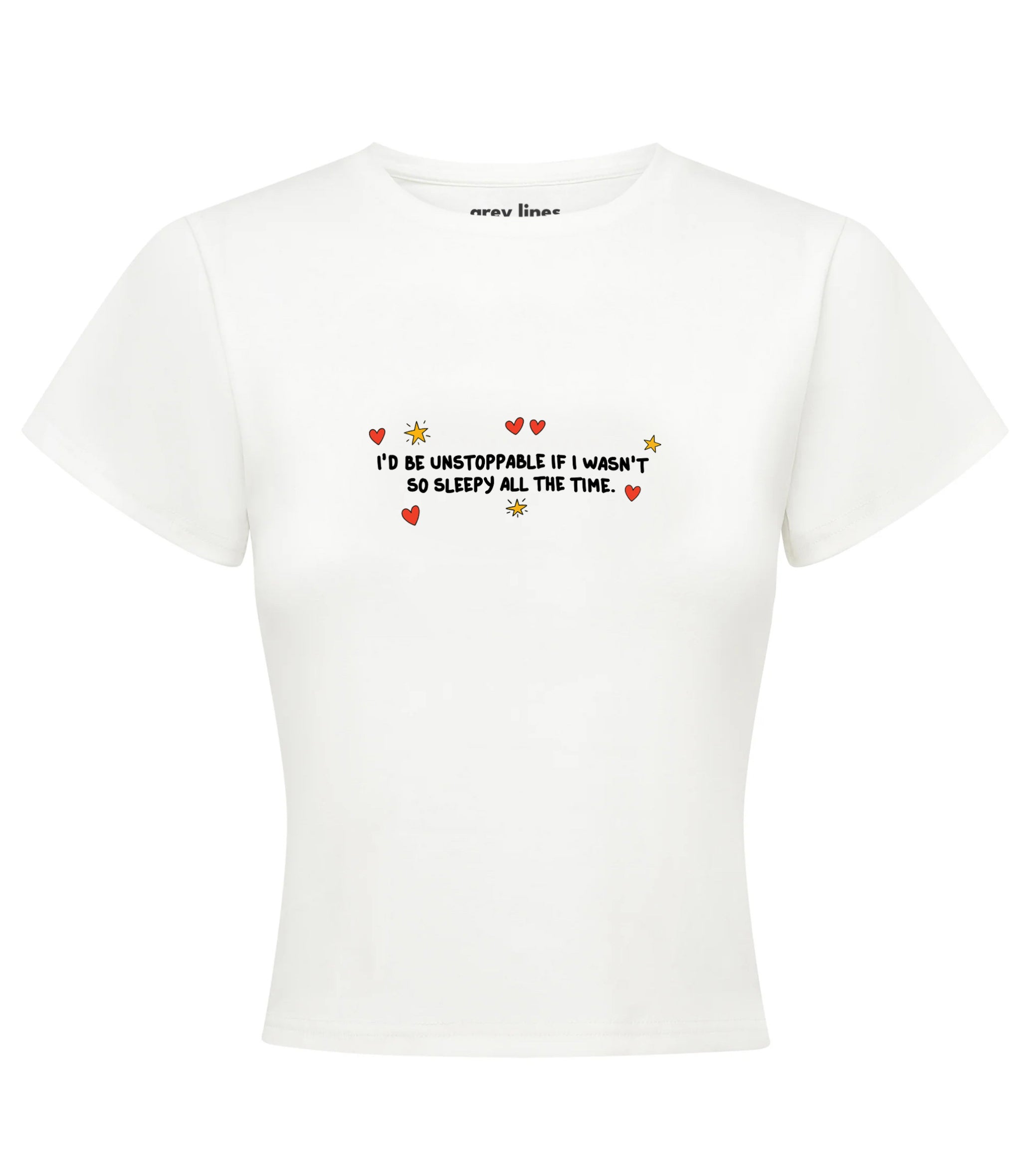 I'd Be Unstoppable If I Wasn't So Sleepy All The Time Baby Tee
