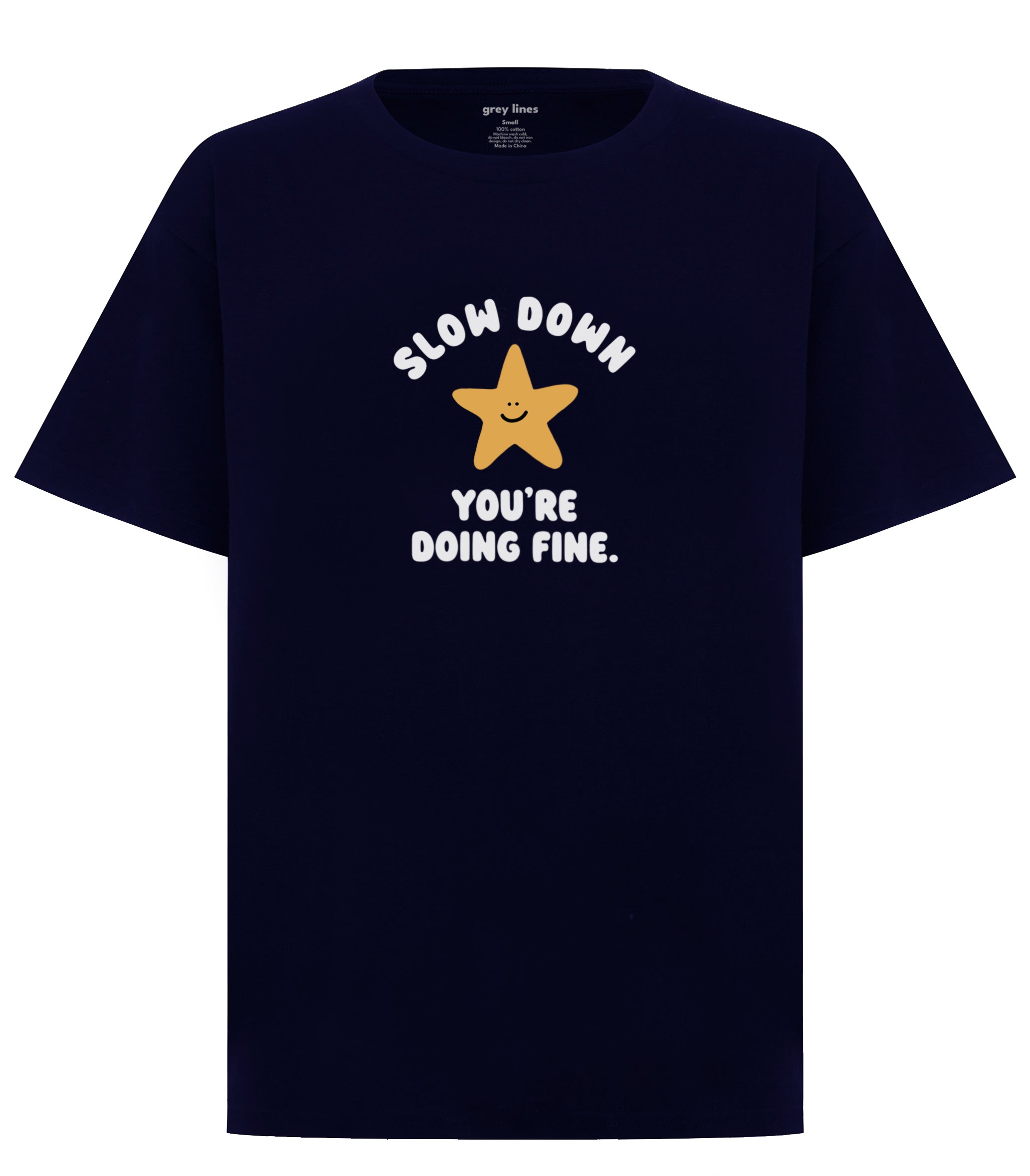 Slow Down, You're Doing Fine Oversized Tee
