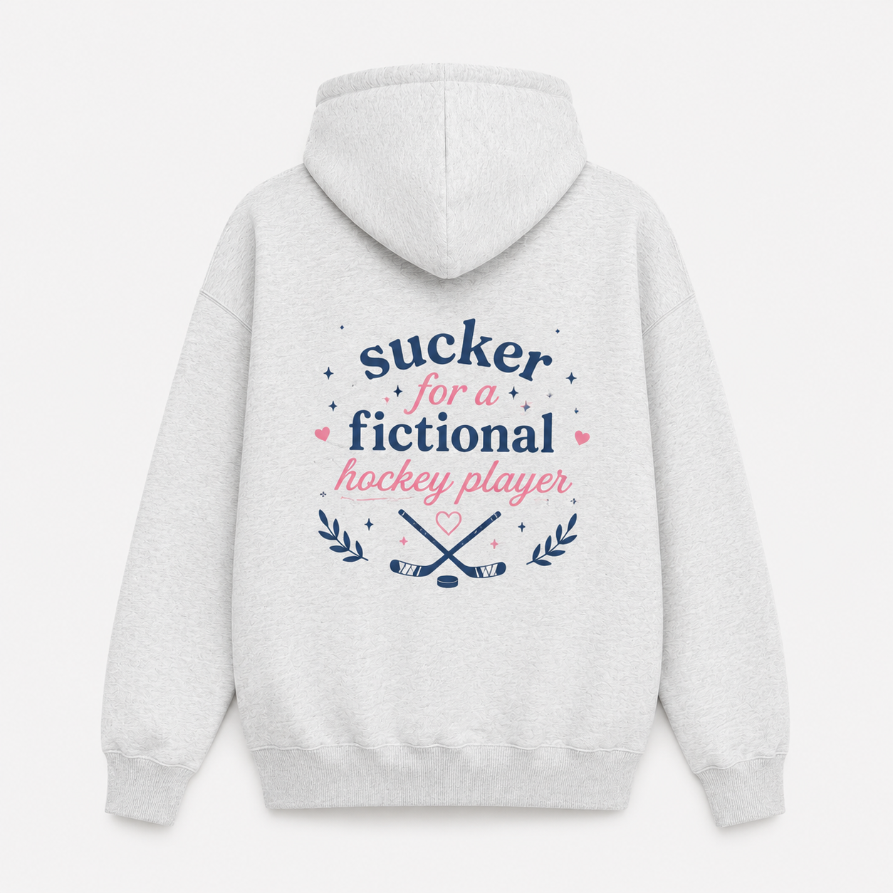Sucker For A Fictional Hockey Player Oversized Hoodie - LESS THAN 20 UNITS LEFT!
