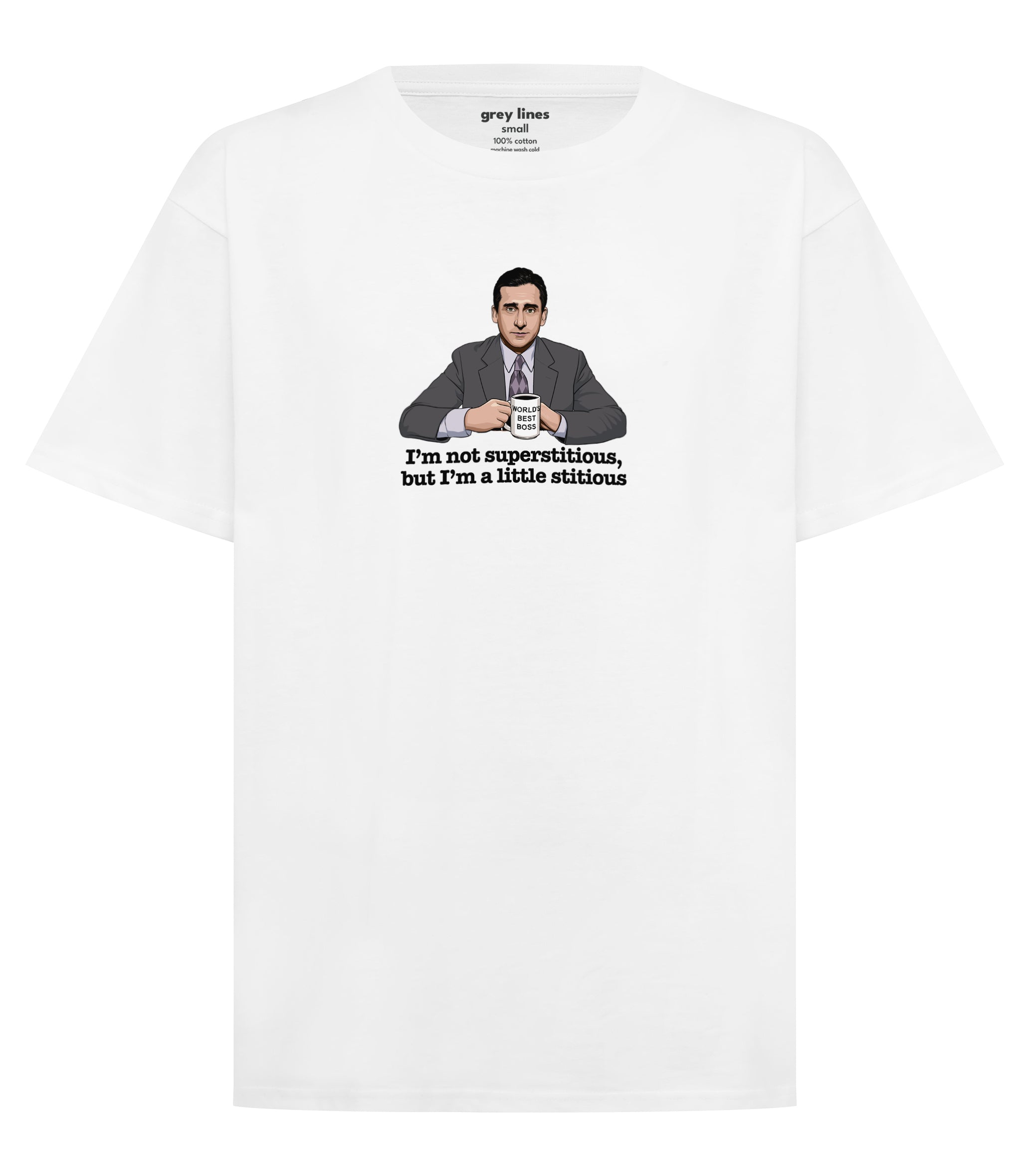 PRE-ORDER: I'm Not Superstitious, But I'm A Little Stitious Unisex Tee (Shipping in 1-2 weeks)