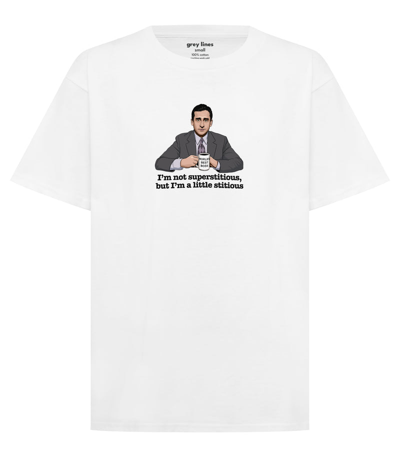 I'm Not Superstitious, But I'm A Little Stitious (Unisex Tee)
