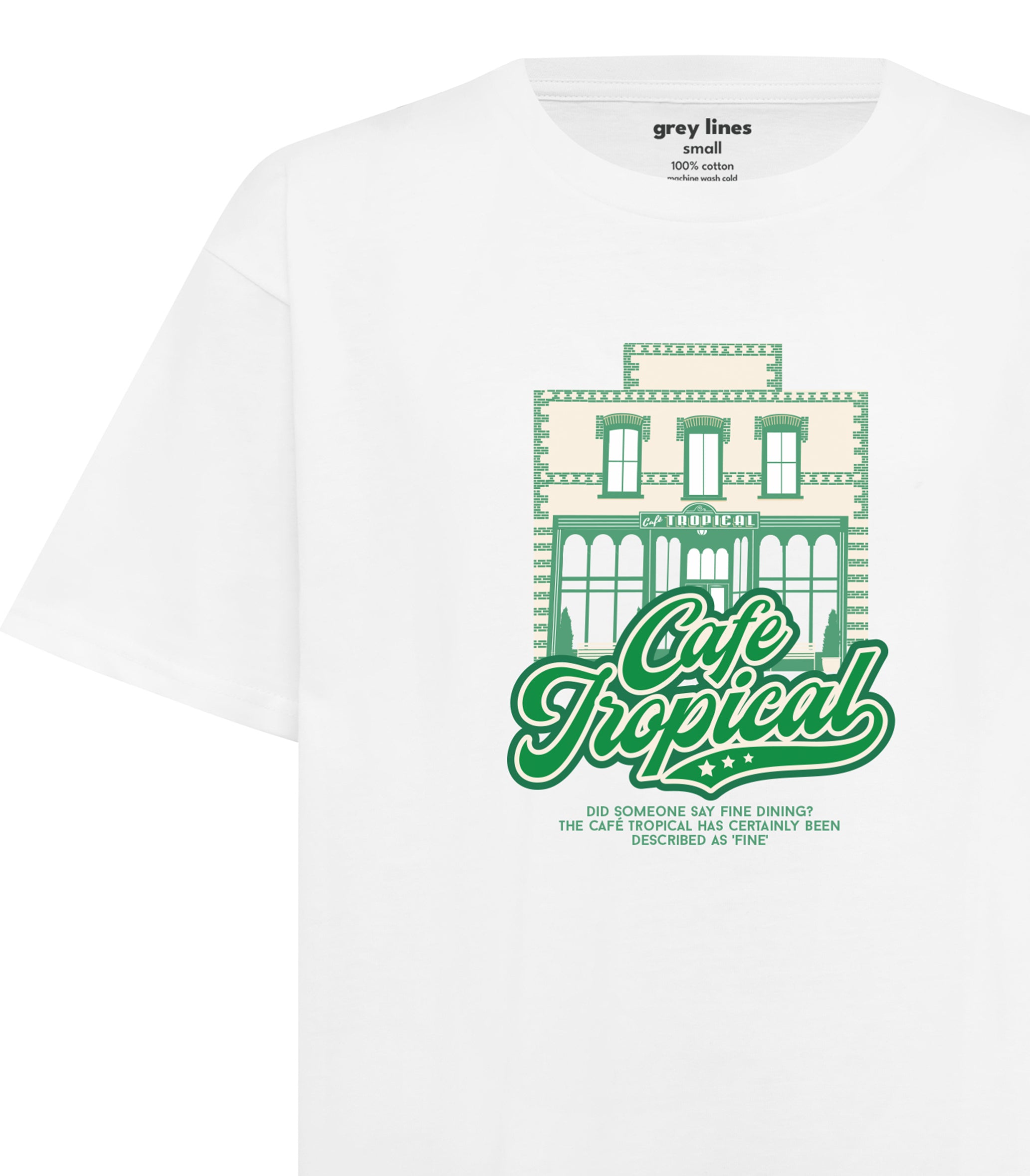 PRE-ORDER: Cafe Tropical Unisex Tee (Shipping in 1-2 weeks)