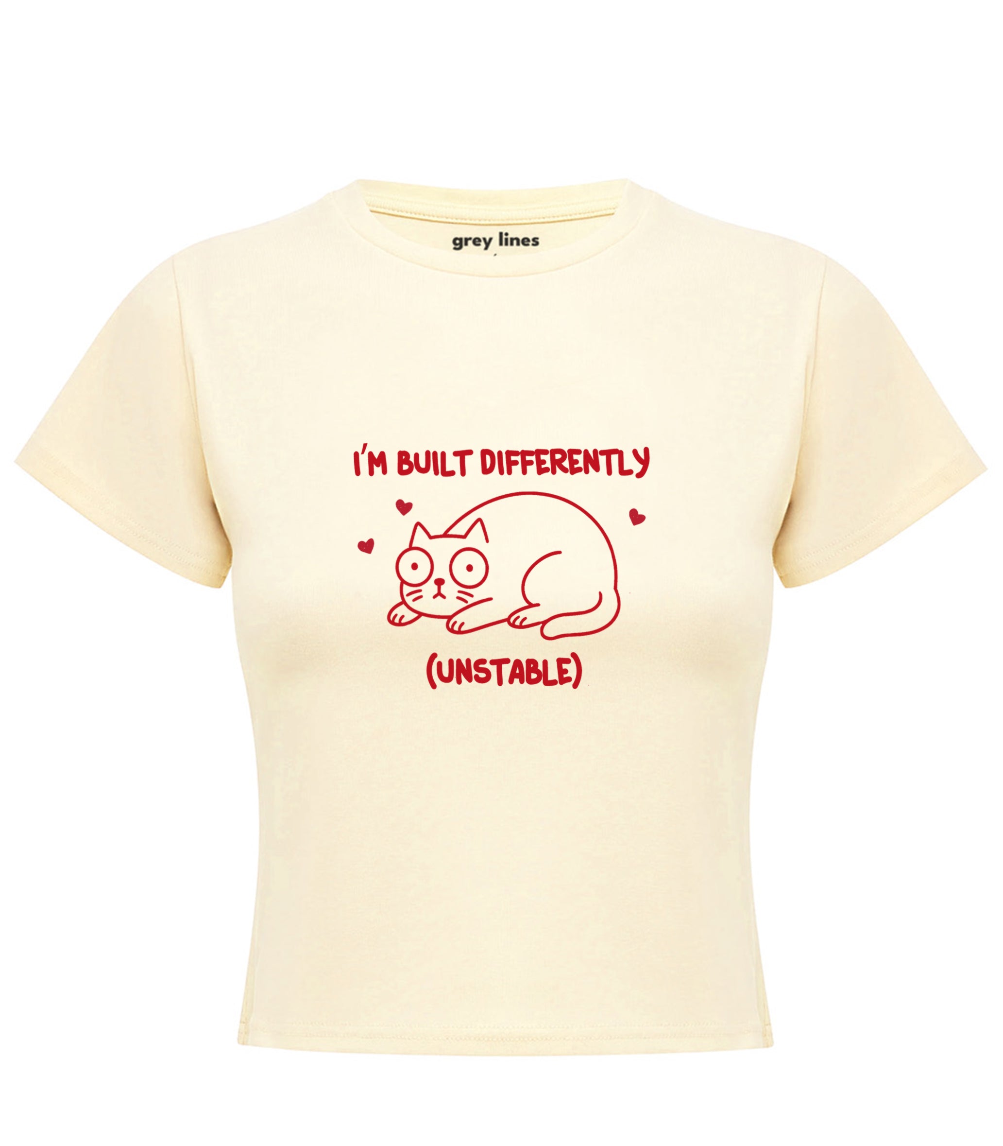 I'm Built Differently (Unstable) Baby Tee