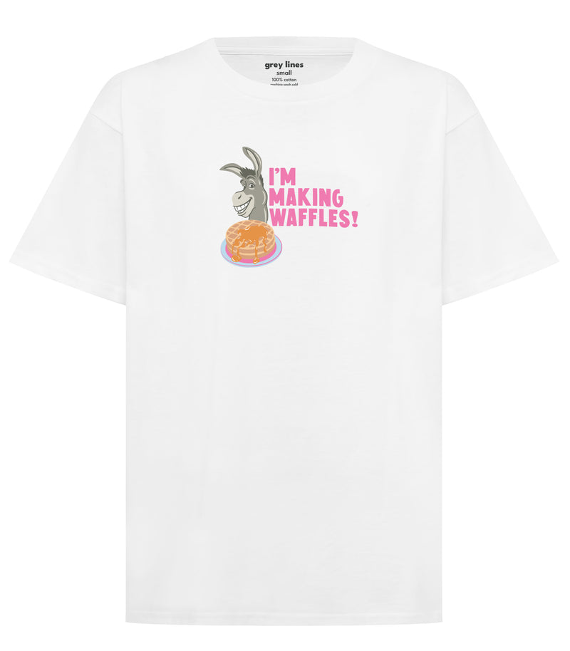I'm Making Waffles (Unisex Tee)
