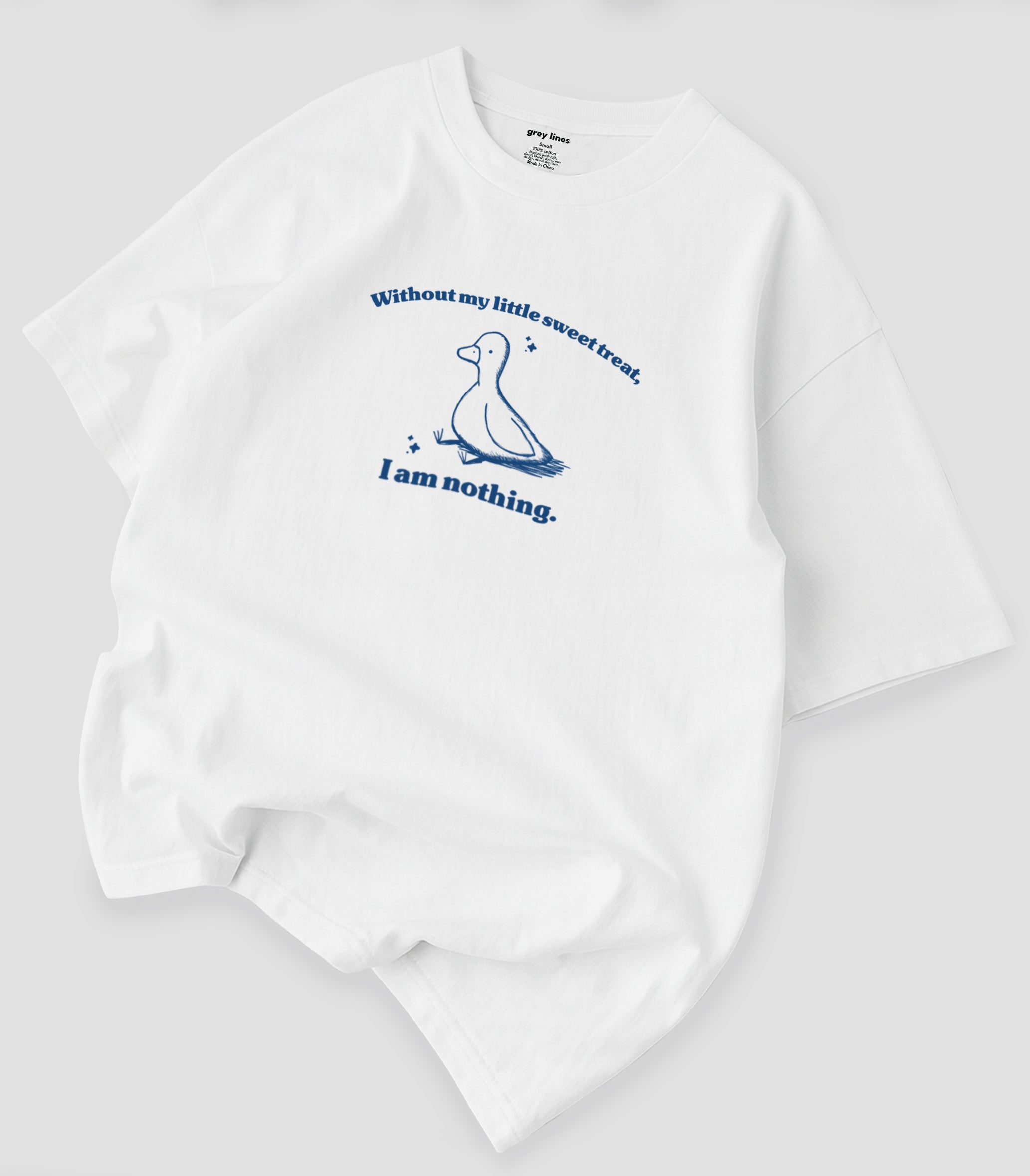 Without My Little Sweet Treat, I Am Nothing Oversized Tee - LESS THAN 15 UNITS LEFT!