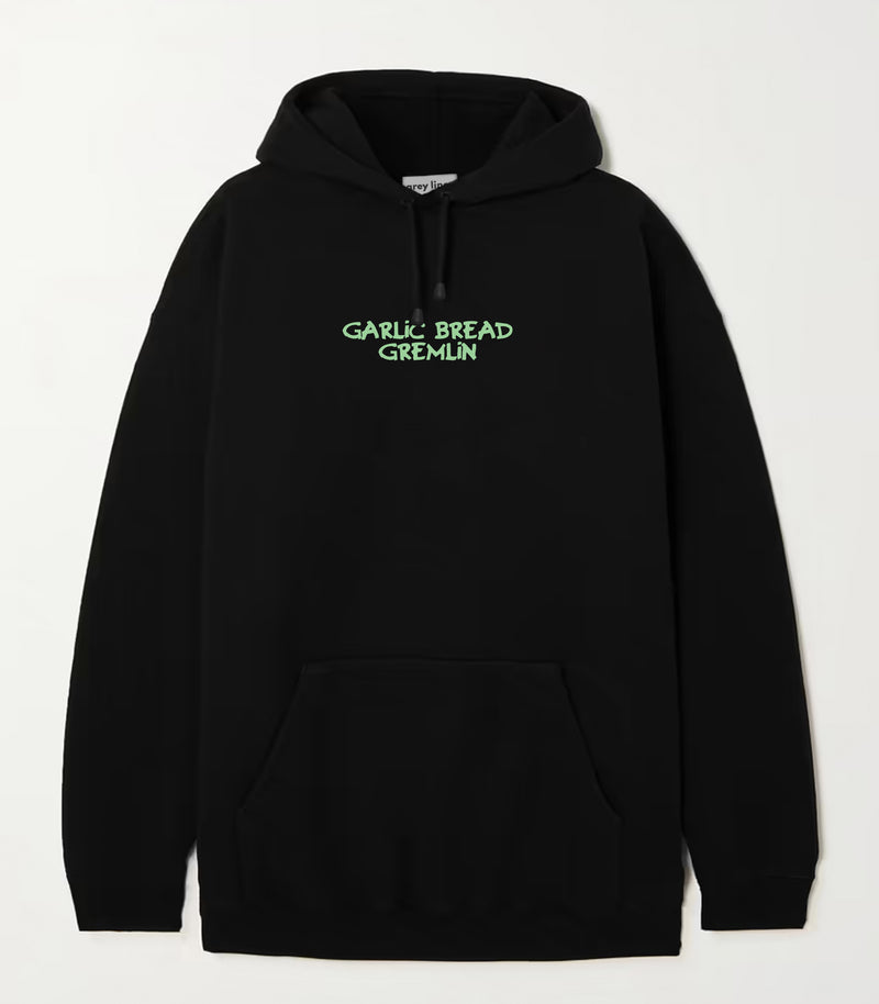 garlic bread gremlin oversized hoodie