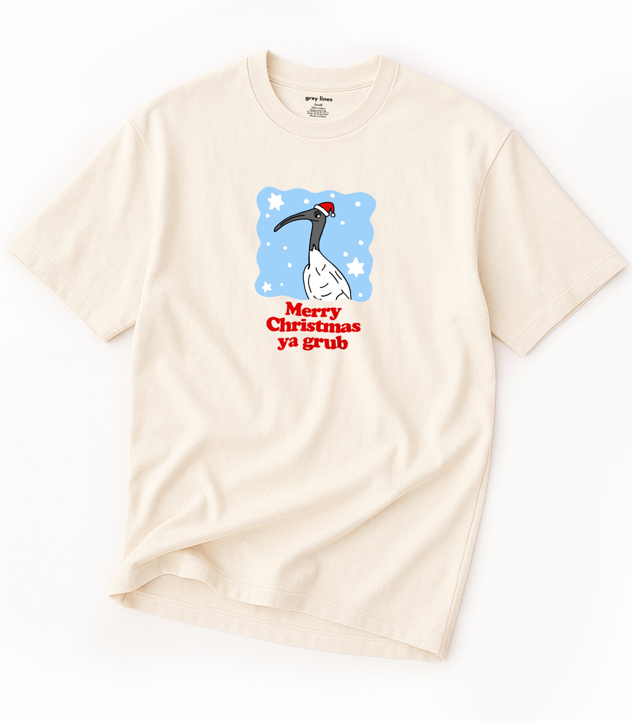 Merry Christmas Ya Grub Oversized Tee