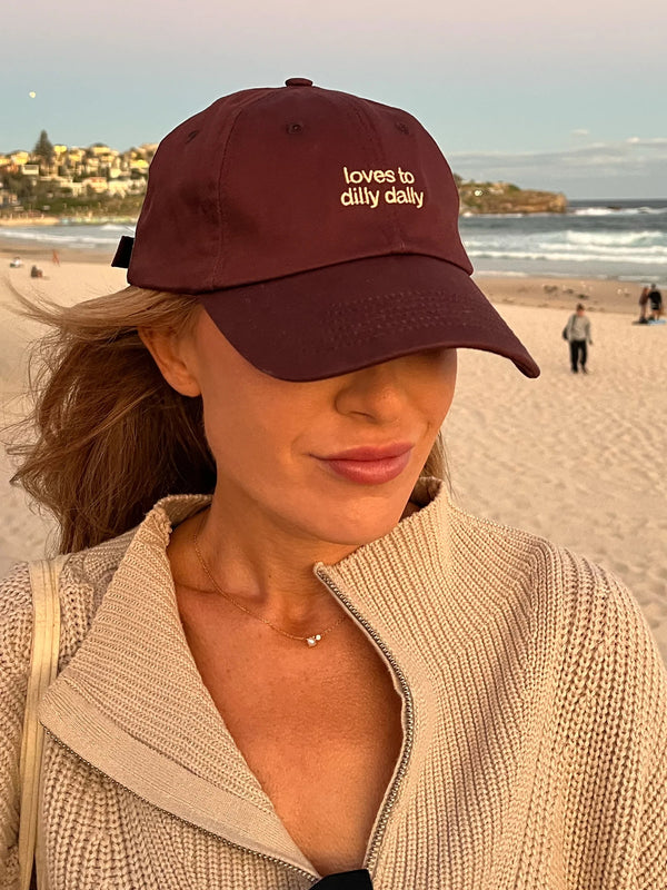 PRE-ORDER: Loves To Dilly Dally Cotton Hat - LESS THAN 10 UNITS LEFT! (Shipping in 1-2 weeks)