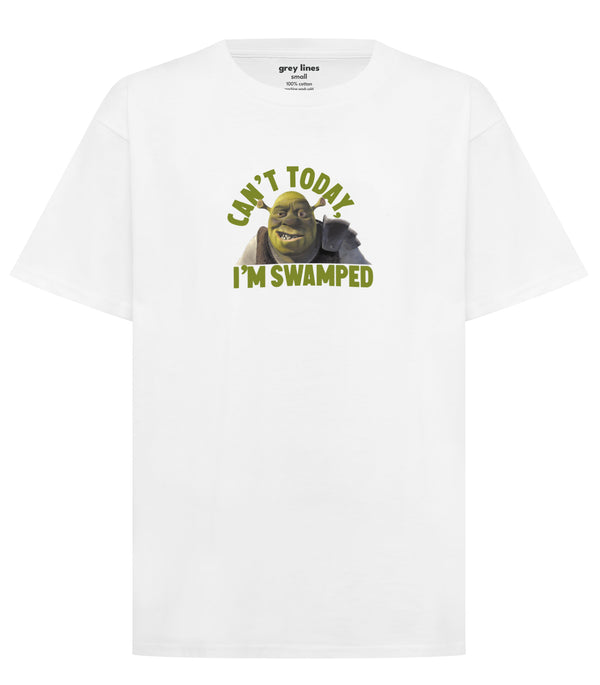 PRE-ORDER: Can't Today, I'm Swamped Unisex Tee (Shipping in 1-2 weeks)