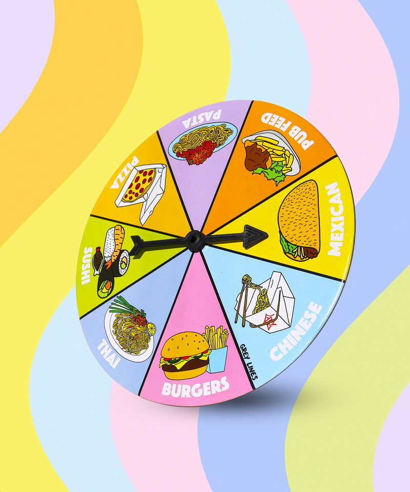 can't decide what to eat wheel