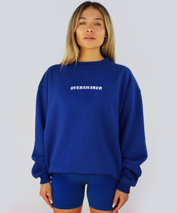 oversharer oversized sweatshirt