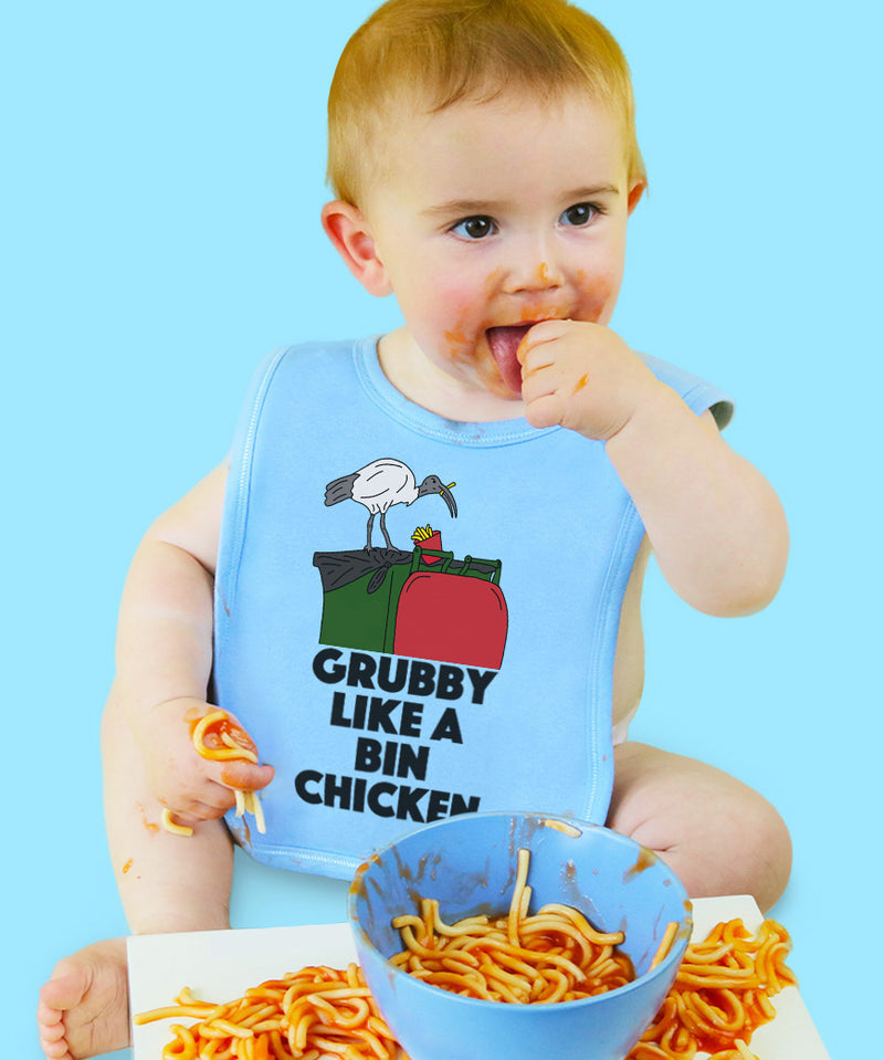 grubby like a bin chicken bib